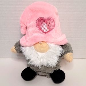 Adorable Gnome Plush Doll with Heart